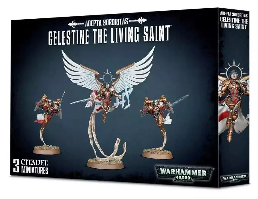 Adepta Sororitas : Celestine, The Living Saint - Warhammer 40k 1 Adepta Sororitas : Celestine, The Living Saint - Warhammer 40k