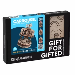 Carrousel Maquette 3D Mobile En Bois