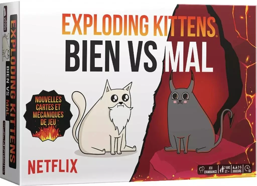 Exploding Kittens - Bien VS Mal 1 Exploding Kittens - Bien VS Mal