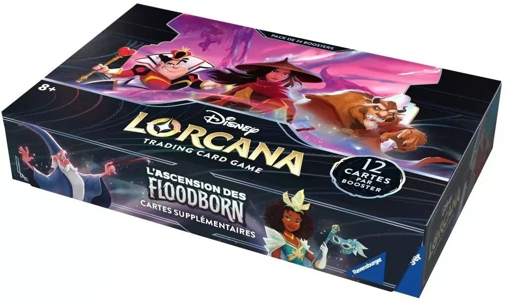 Ravensburger Lorcana - Chapitre Deux : L'ascension Des Floodborn - Display 24 Boosters FR 1 Ravensburger Lorcana - Chapitre Deux : L'ascension Des Floodborn - Display 24 Boosters FR
