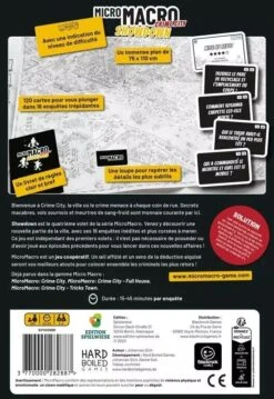 Micro Macro : Crime City - Showdown -Jeux Carte Magasin micro macro crime city showdown p image 54362 grande