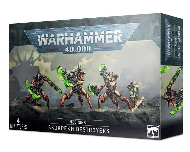 Necrons - Destroyers Skorpekh - Warhammer 40k 1 Necrons - Destroyers Skorpekh - Warhammer 40k
