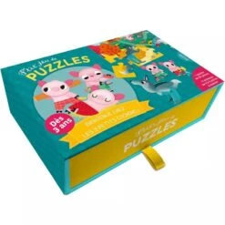 P'tit Jeu De Puzzles - Bienvenue Chez Les 3 Petits Cochons !