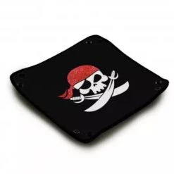 Piste De Dés - Pirate Au Bandana - 21X21 Cm