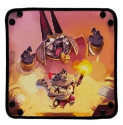 Piste De Dés - Run Run Run - 21X21 Cm