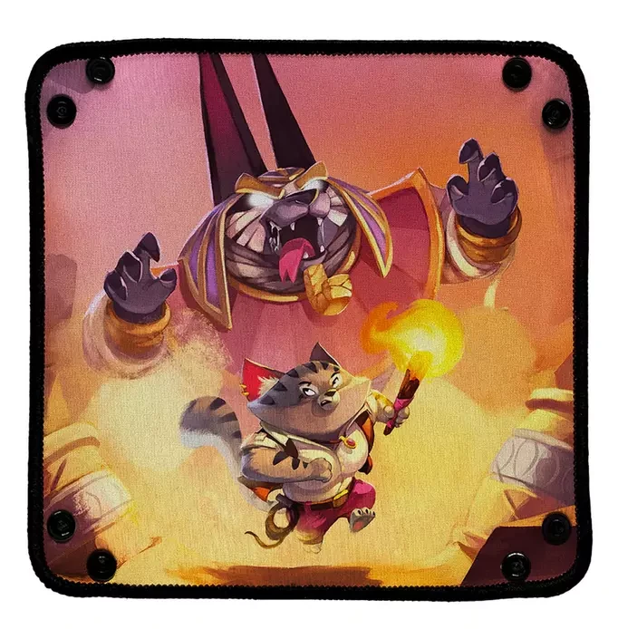 Piste De Dés - Run Run Run - 21X21 Cm 1 Piste De Dés - Run Run Run - 21X21 Cm