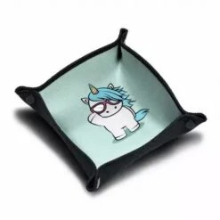 Piste De Dés - Small Hello Unicorn - 21X21 Cm