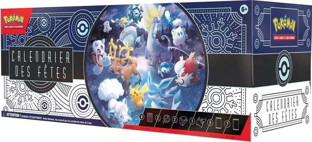 POKEMON Pokémon : Calendrier Des Fêtes 2023 1 POKEMON Pokémon : Calendrier Des Fêtes 2023
