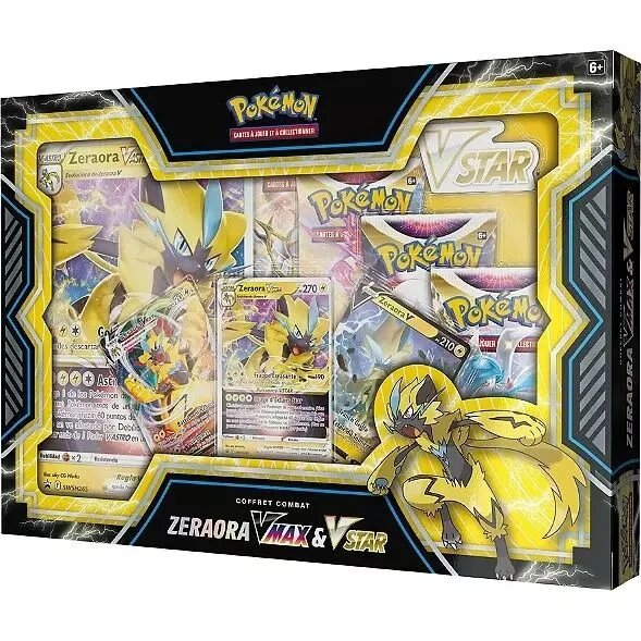 Pokemon : Coffret Combat - Deoxys-VMAX Et VSTAR/Zeraora-VMAX Et VSTAR 1 Pokemon : Coffret Combat - Deoxys-VMAX Et VSTAR/Zeraora-VMAX Et VSTAR