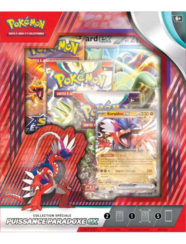 POKEMON Pokémon - Coffret Double Koraidon & Miraidon EX 1 POKEMON Pokémon - Coffret Double Koraidon & Miraidon EX