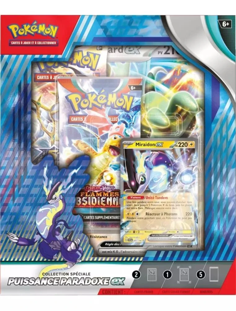 POKEMON Pokémon - Coffret Double Koraidon & Miraidon EX 2 POKEMON Pokémon - Coffret Double Koraidon & Miraidon EX – Image 2