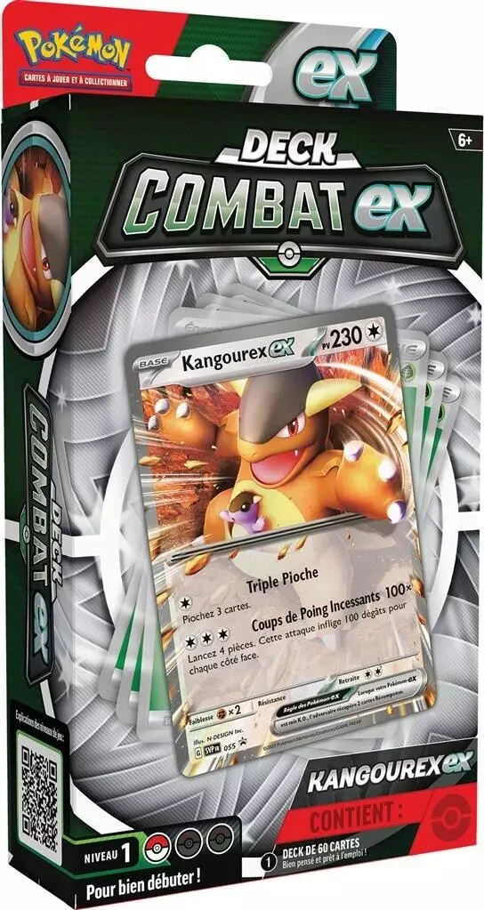 POKEMON Pokémon - Deck De Combat Kangourex Ex 1 POKEMON Pokémon - Deck De Combat Kangourex Ex
