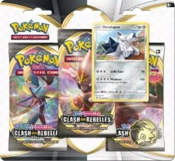 POKEMON Pokémon EB02 : Clash Des Rebelles - Pack 3 Boosters Duralugon