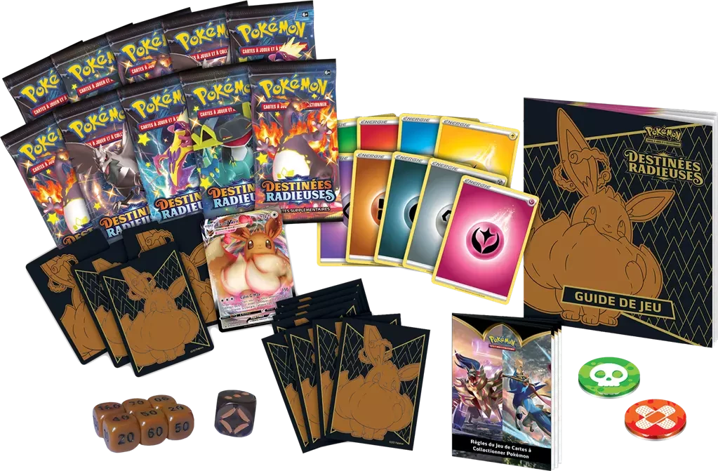 POKEMON Pokémon EB04.5 : Destinées Radieuses - Coffret Dresseur D'Élite 2 POKEMON Pokémon EB04.5 : Destinées Radieuses - Coffret Dresseur D'Élite – Image 2