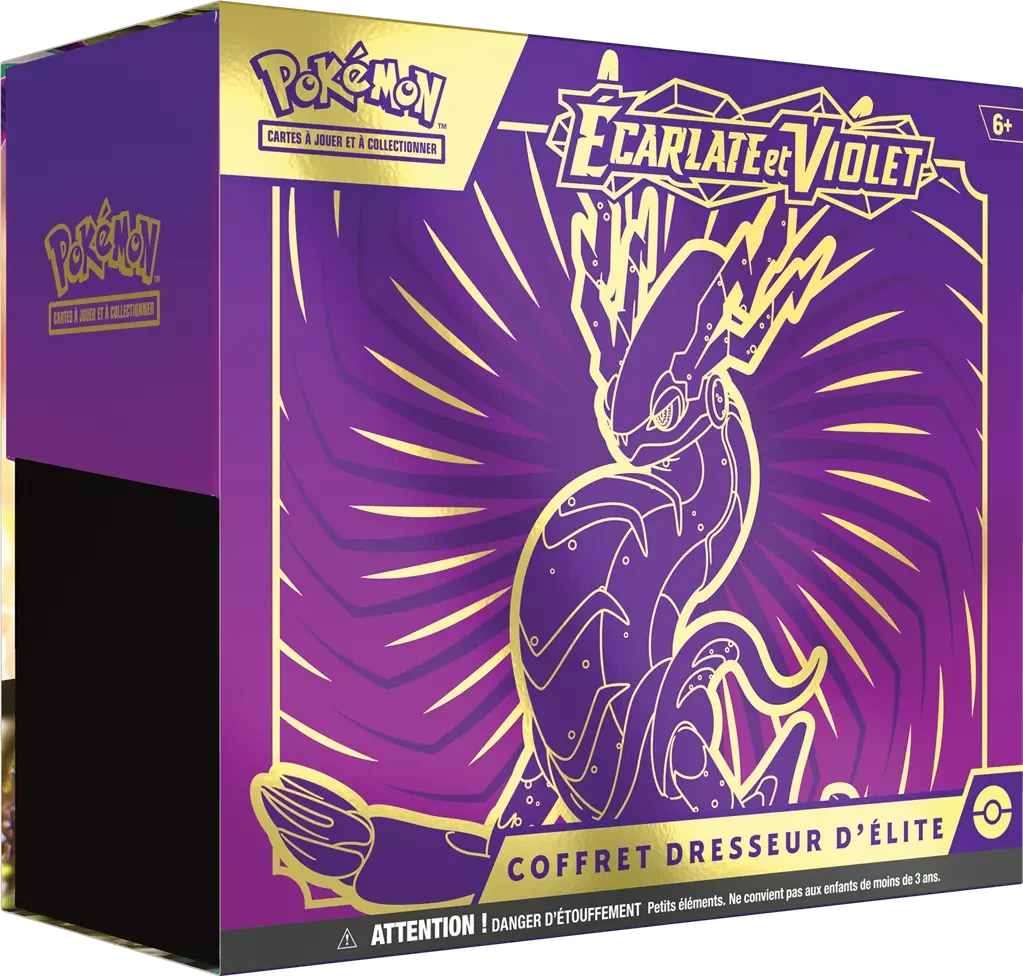 POKEMON Pokémon EV01 : Coffret Dresseur D'Élite Écarlate Et Violet 2 POKEMON Pokémon EV01 : Coffret Dresseur D'Élite Écarlate Et Violet – Image 2