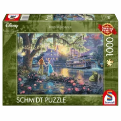 Puzzle Disney - Schmidt - Puzzle 1000 Pièces - La Princesse Et La Grenouille