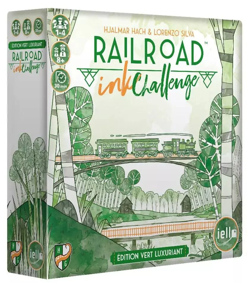 Iello Railroad Ink Challenge - Vert 1 Iello Railroad Ink Challenge - Vert