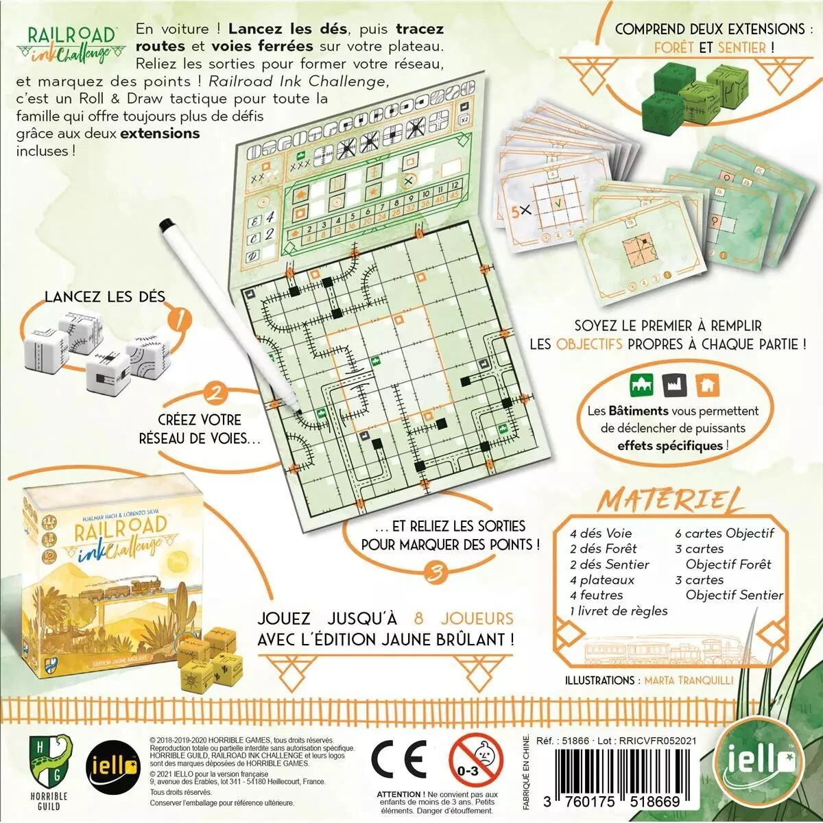 Iello Railroad Ink Challenge - Vert 3 Iello Railroad Ink Challenge - Vert – Image 3