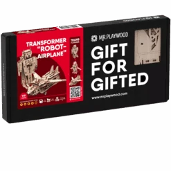 Robot-Avion Modèle 3D Mobile En Bois