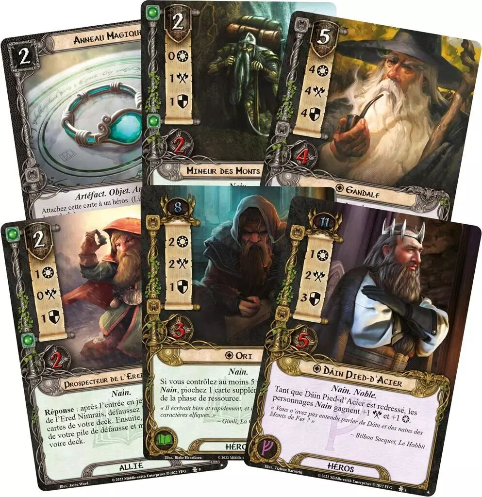 Seigneur Des Anneaux JCE - Les Nains De Durin 2 Seigneur Des Anneaux JCE - Les Nains De Durin – Image 2
