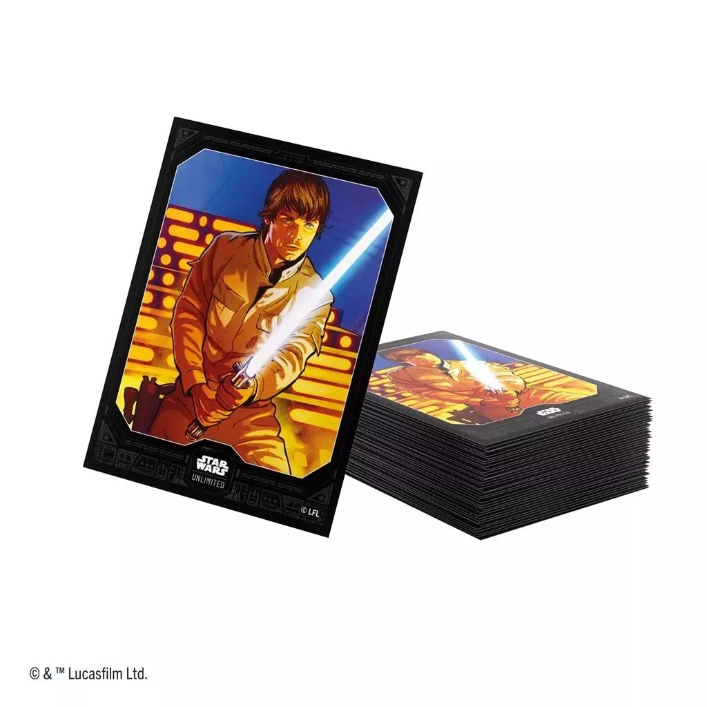 GIGAMIC Stars Wars Unlimited - Art Sleeves - Luke Skywalker 1 GIGAMIC Stars Wars Unlimited - Art Sleeves - Luke Skywalker