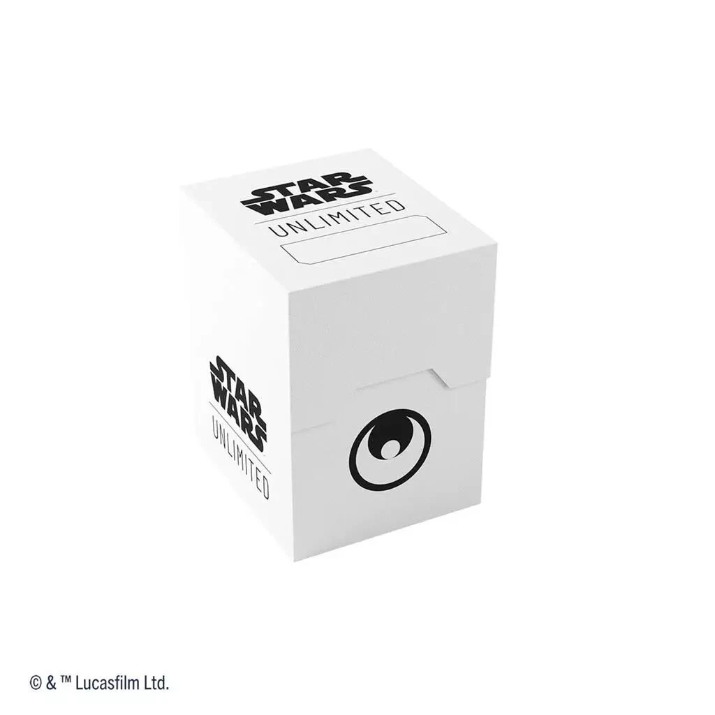 Gamegenic Stars Wars Unlimited - Deck Box - White/Black 1 Gamegenic Stars Wars Unlimited - Deck Box - White/Black
