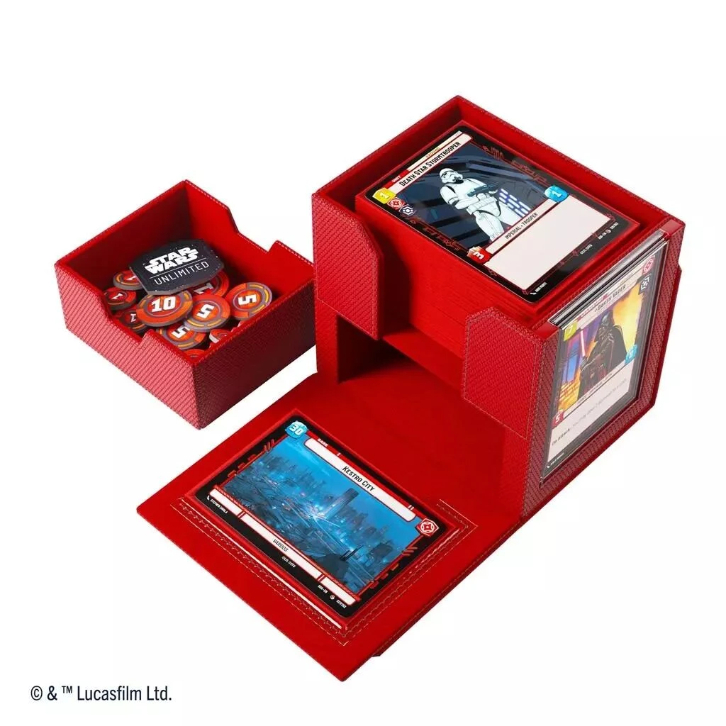 Gamegenic Stars Wars Unlimited - Deck Pod - Red 2 Gamegenic Stars Wars Unlimited - Deck Pod - Red – Image 2