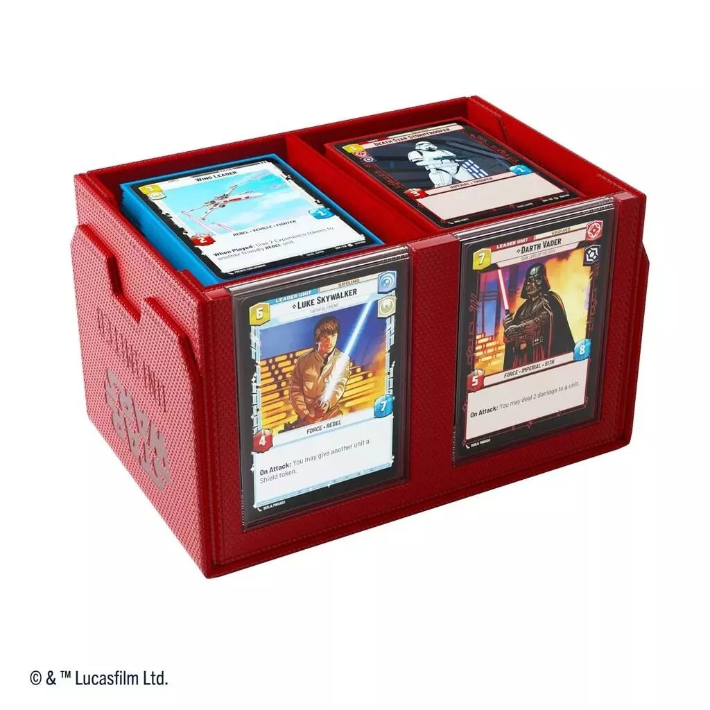 Gamegenic Stars Wars Unlimited - Double Deck Pod - Red 5 Gamegenic Stars Wars Unlimited - Double Deck Pod - Red – Image 5