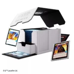 Gamegenic Stars Wars Unlimited - Double Deck Pod - White/Black -Jeux Carte Magasin stars wars unlimited double deck pod white black p image 54859 grande