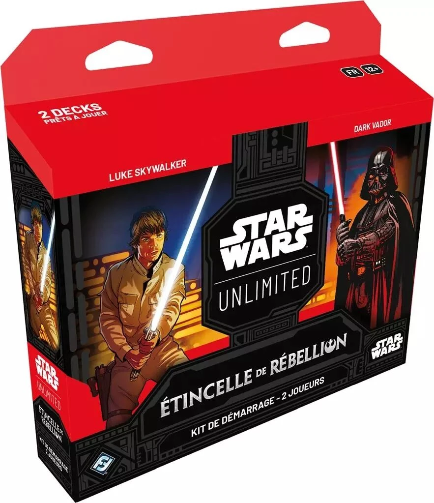 Stars Wars Unlimited - Etincelle De Rébellion - Kit Démarrage 2 Joueurs 1 Stars Wars Unlimited - Etincelle De Rébellion - Kit Démarrage 2 Joueurs