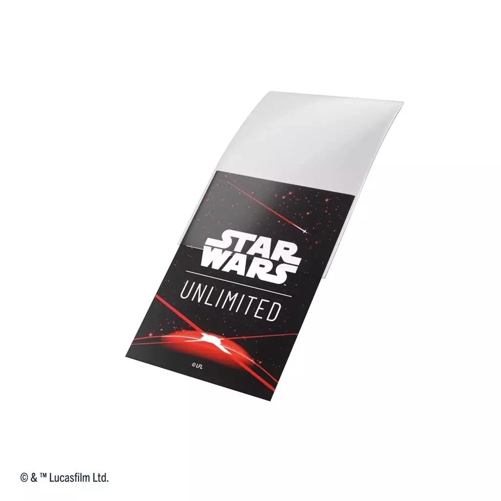 Gamegenic Stars Wars Unlimited - Sleeves Double Pack - Space Red 2 Gamegenic Stars Wars Unlimited - Sleeves Double Pack - Space Red – Image 2