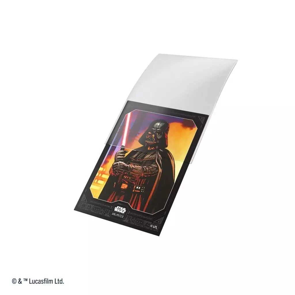 Gamegenic Stars Wars Unlimited - Sleeves Double Pack - Vader 2 Gamegenic Stars Wars Unlimited - Sleeves Double Pack - Vader – Image 2