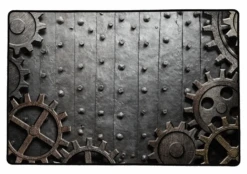 Tapis De Jeux - Rusty Gear - 60X40 Cm
