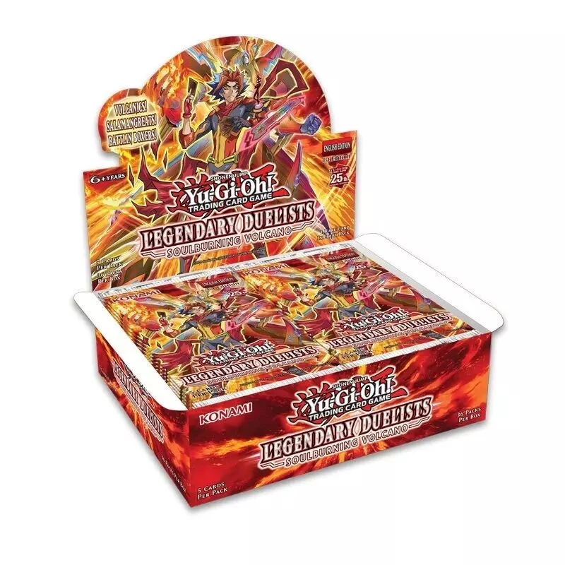 Konami YU-GI-OH! JCC - Boîte De 36 Boosters Duelliste Legendaire Volcan Brûleur D'Âmes 1 Konami YU-GI-OH! JCC - Boîte De 36 Boosters Duelliste Legendaire Volcan Brûleur D'Âmes