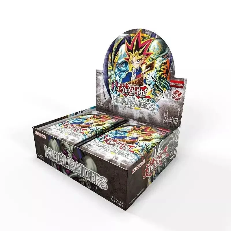 Konami Yu-Gi-Oh! - 24 Boosters Metal Raiders (25ème Anniversaire) 1 Konami Yu-Gi-Oh! - 24 Boosters Metal Raiders (25ème Anniversaire)