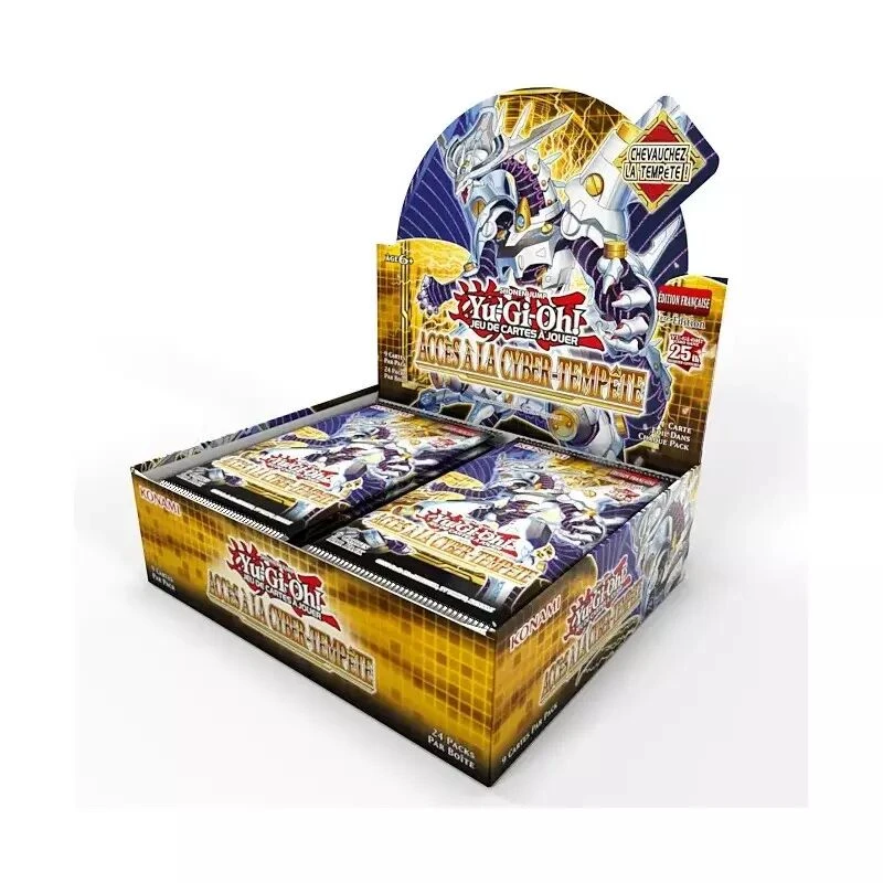 Konami Yu-Gi-Oh! - Display 24 Boosters Accès à La Cyber-Tempête (Cyberstorm Access) 1 Konami Yu-Gi-Oh! - Display 24 Boosters Accès à La Cyber-Tempête (Cyberstorm Access)